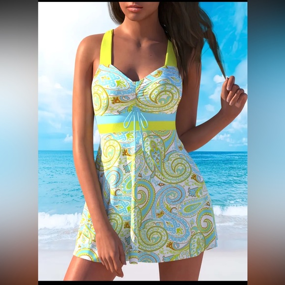 Other - NEW 2 piece Swim Dress
